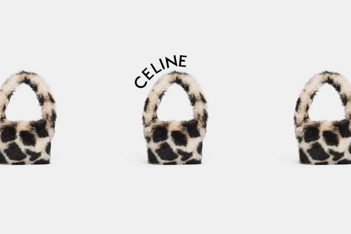 長頸鹿紋+迷你尺寸:Celine 這枚男裝區手袋,可愛到以為走錯棚!