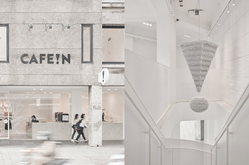 cafe!n taipei Minquan flagship cafe all white opening instagram