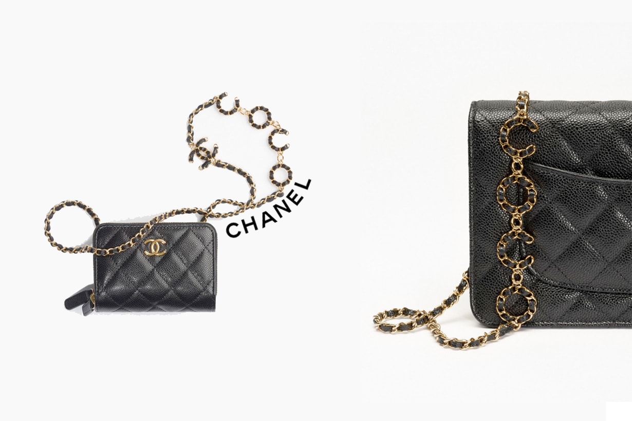 chanel wallet clutch chain coco 21B coco new