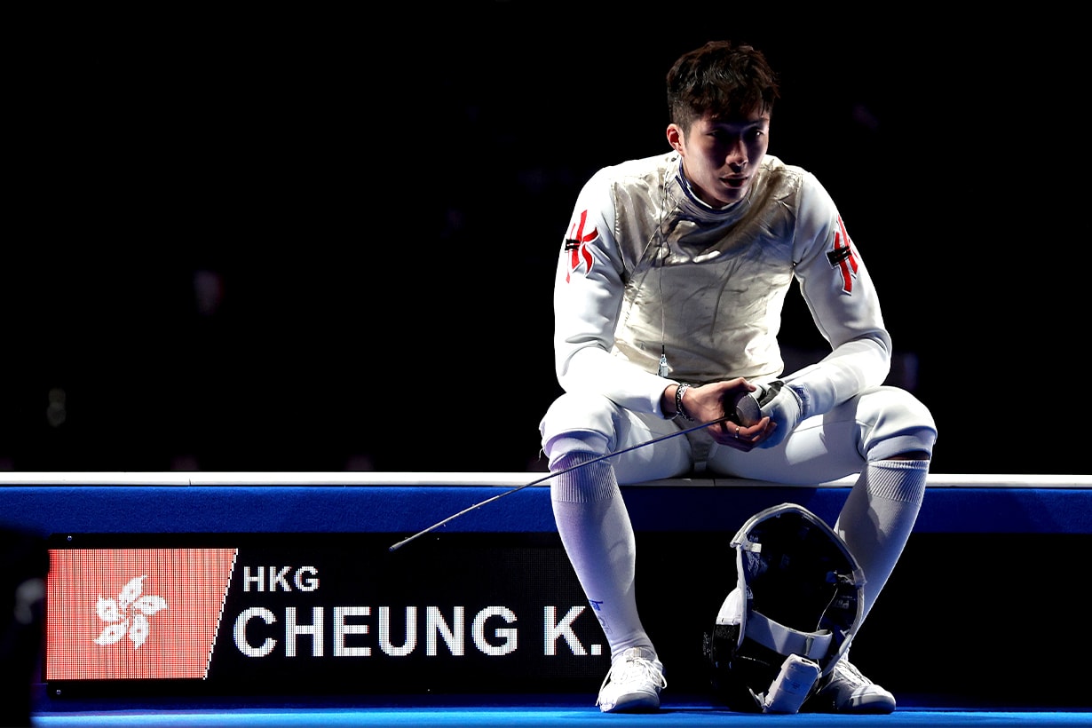 2020 Olympic Games Tokyo Olympics Cheung Ka Long Hong Kong Fencing Athlete Gold Medal Champion 