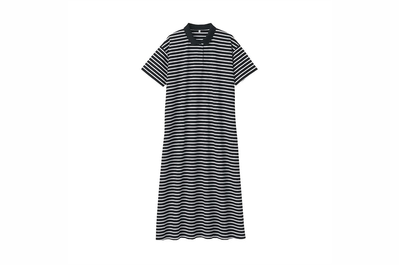 MUJI Organic Cotton Pique Polo Dress 2021ss