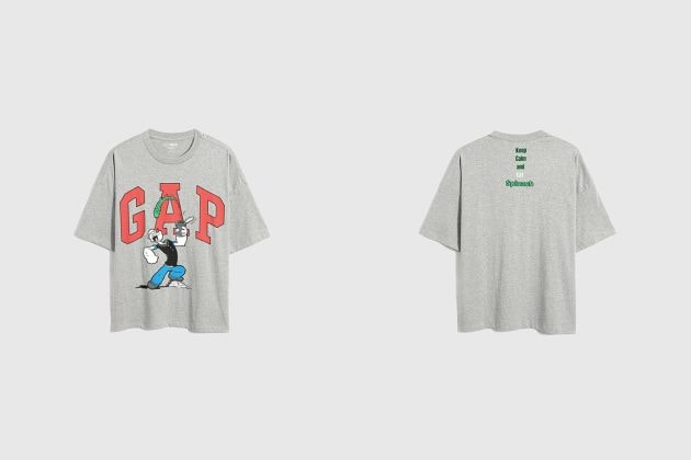 gap popeye t-shirt 2021 collab taiwan
