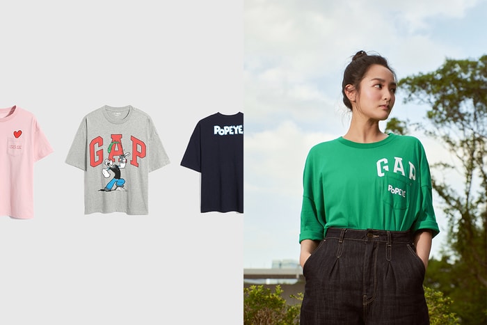 夏日 T-Shirt 新選擇：GAP x POPEYE，還有免費客製化電繡服務！