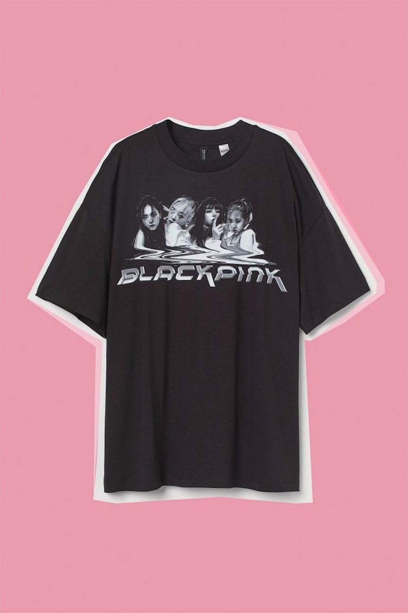 blackpink h&m collabration 2021 korea items where when release