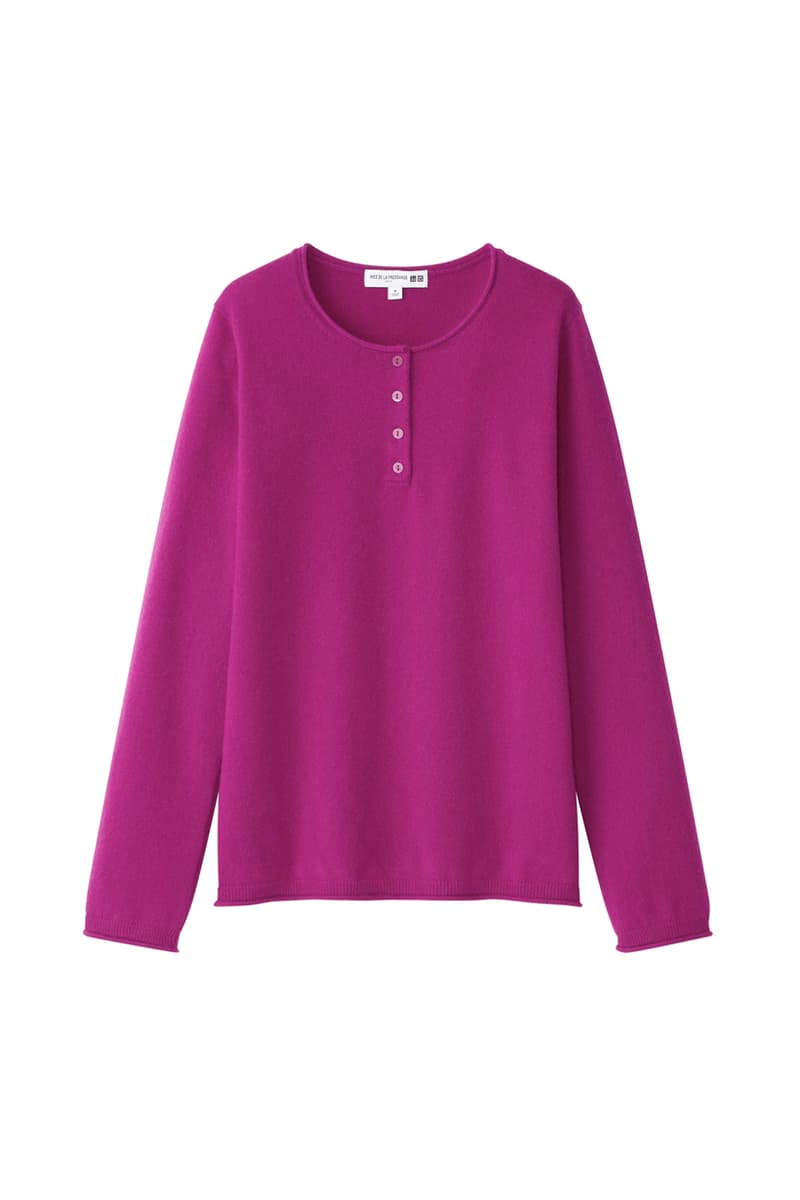 Inès de La Fressange uniqlo 2021 FW collection items