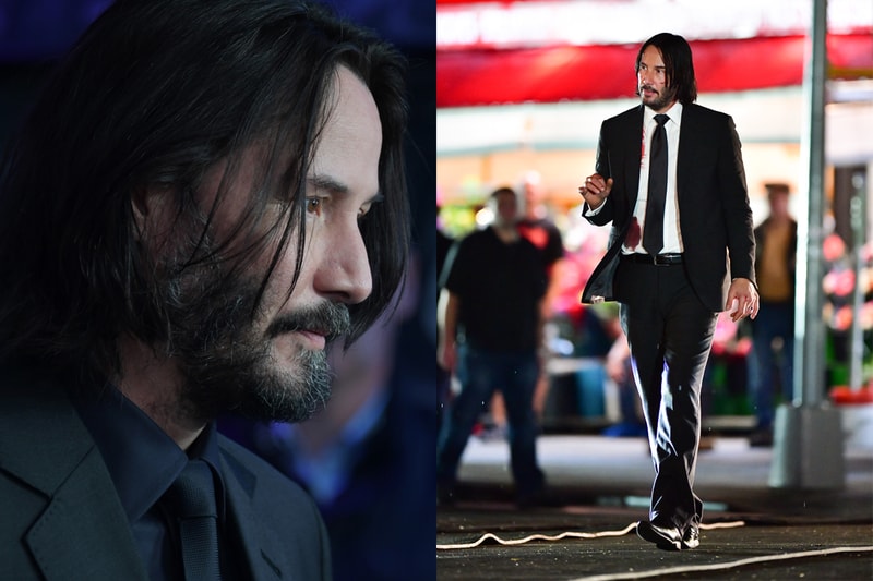 john wick 4 keanu reeves hair clip photo