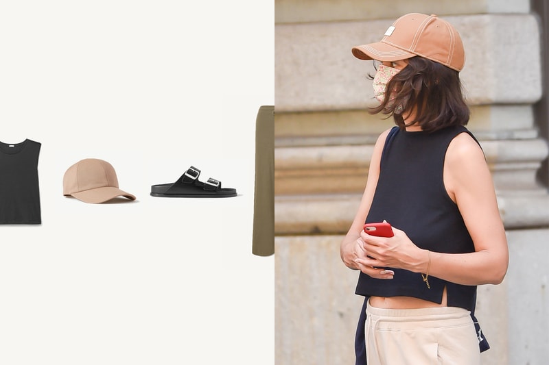 katie holmes casual look copy ref chic stay home comfy 2021