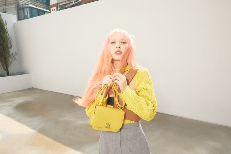 loewe hyuna brand ambassador korea 2021 global face goya