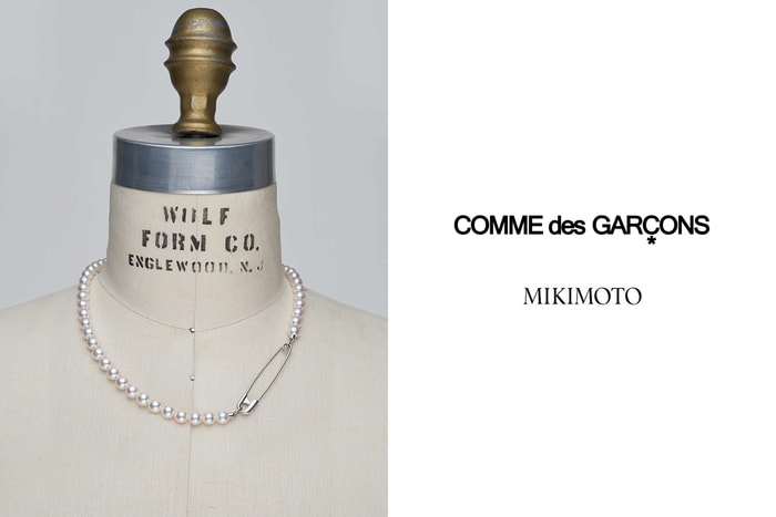 MIKIMOTO x COMME des GARÇONS 第二彈珍珠項鍊，必收的叛逆優雅！