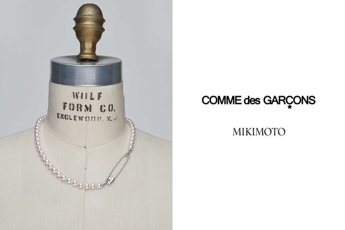 MIKIMOTO x COMME des GARÇONS 第二彈珍珠項鍊,必收的叛逆優雅!