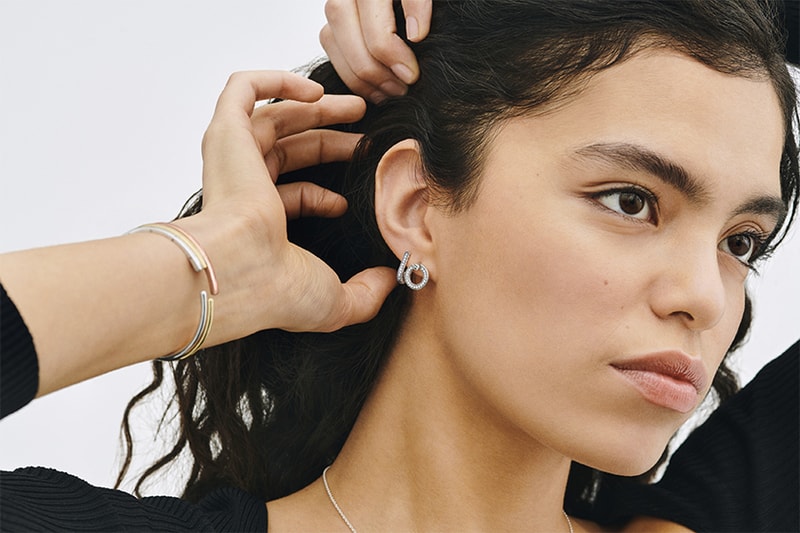 Pandora Signature bracelet rings earrings necklace