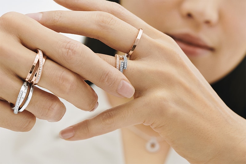 Pandora Signature bracelet rings earrings necklace