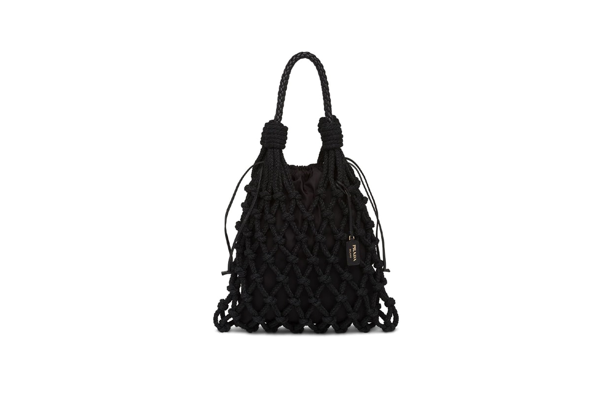 Prada knotted cord tote bag Handbags 2021 spring summer IT bag 2021
