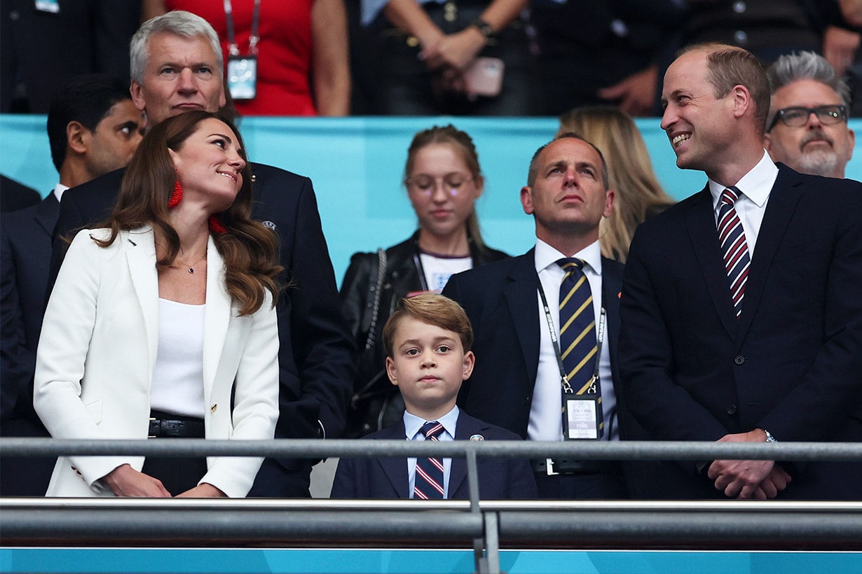 Prince George Prince William Kate Middleton UEFA European Football Championship British Royal Family Haters criticized
