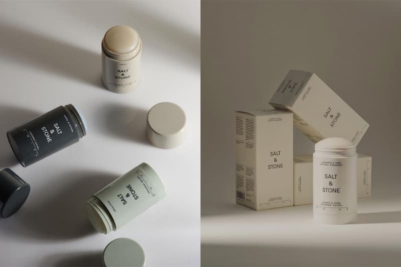 Salt & Stone natural deodorant vegan Le Labo Santal 33