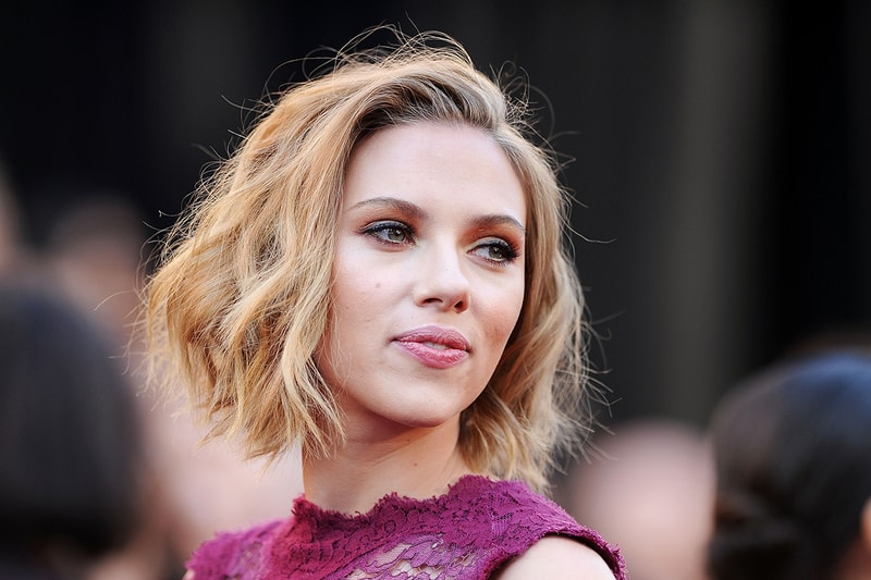 Scarlett Johansson Black Widow Marvel Disney Movie Colin Jost Pregnant Hollywood actresses celebrities