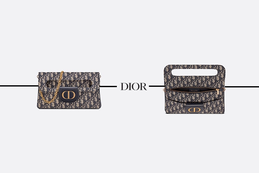 dior double bag dioroblique jacquard handbags