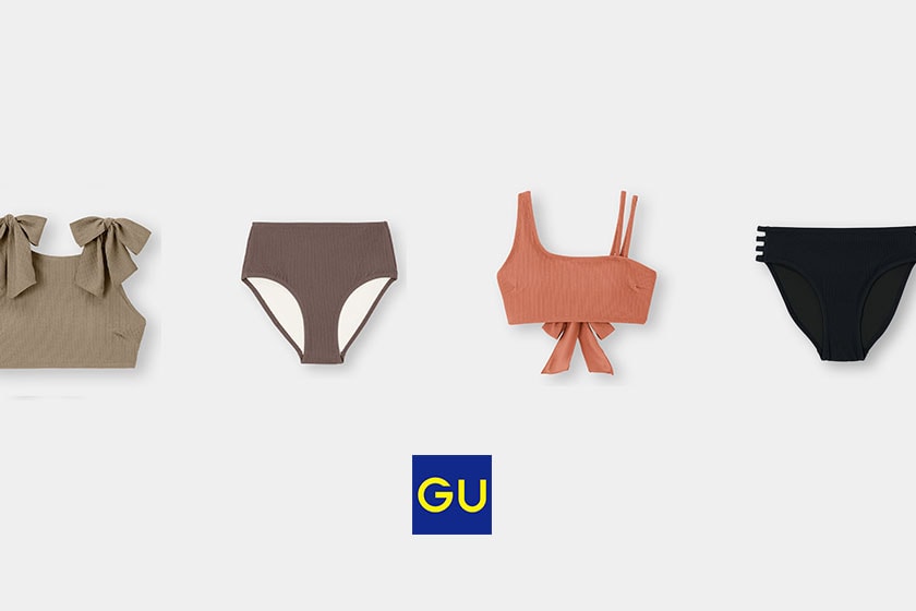 GU new swimsuit collection 2021ss