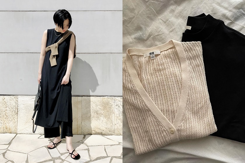 UNIQLO cotton short cardigan 2021ss fashion trend