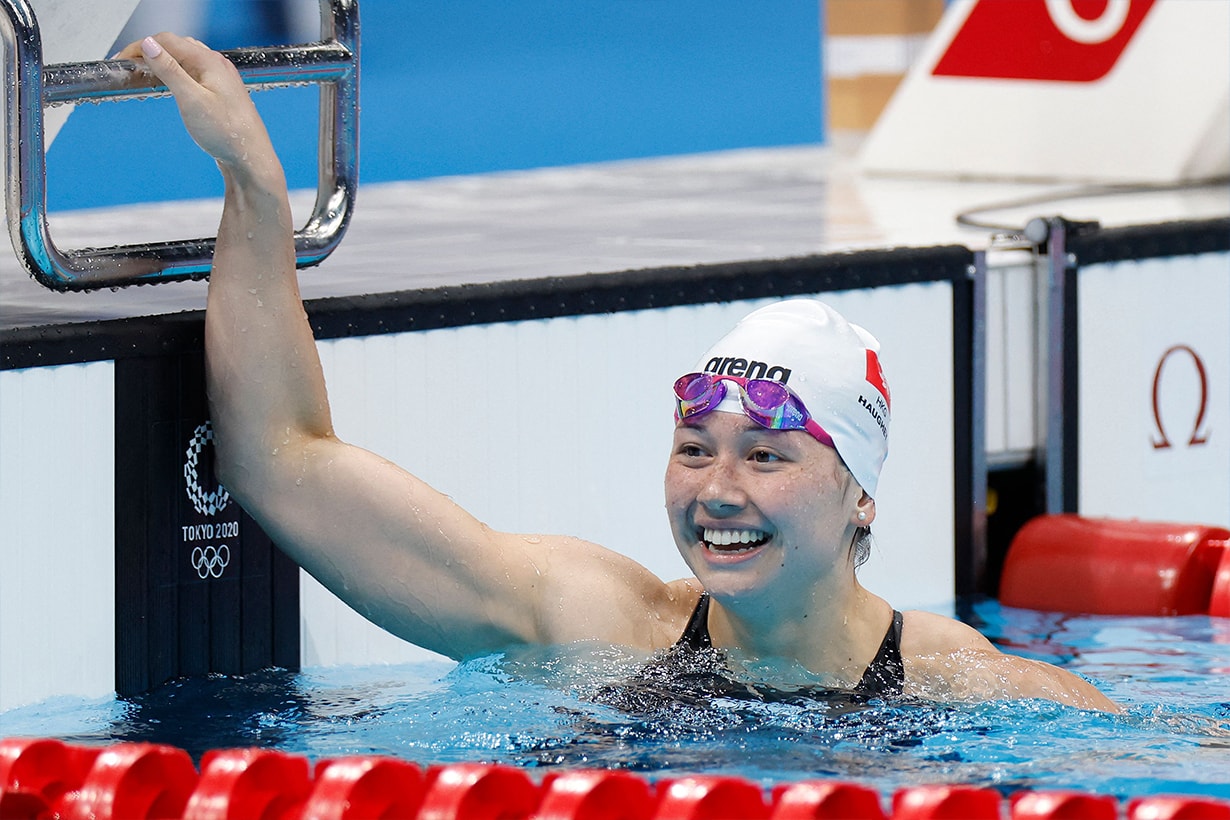​​Siobhan Bernadette Haughey Swimmer Swimming Athlete 2020 Tokyo Olympic Games 2021 Olympics Silver Medal Hong Kong Athletes 