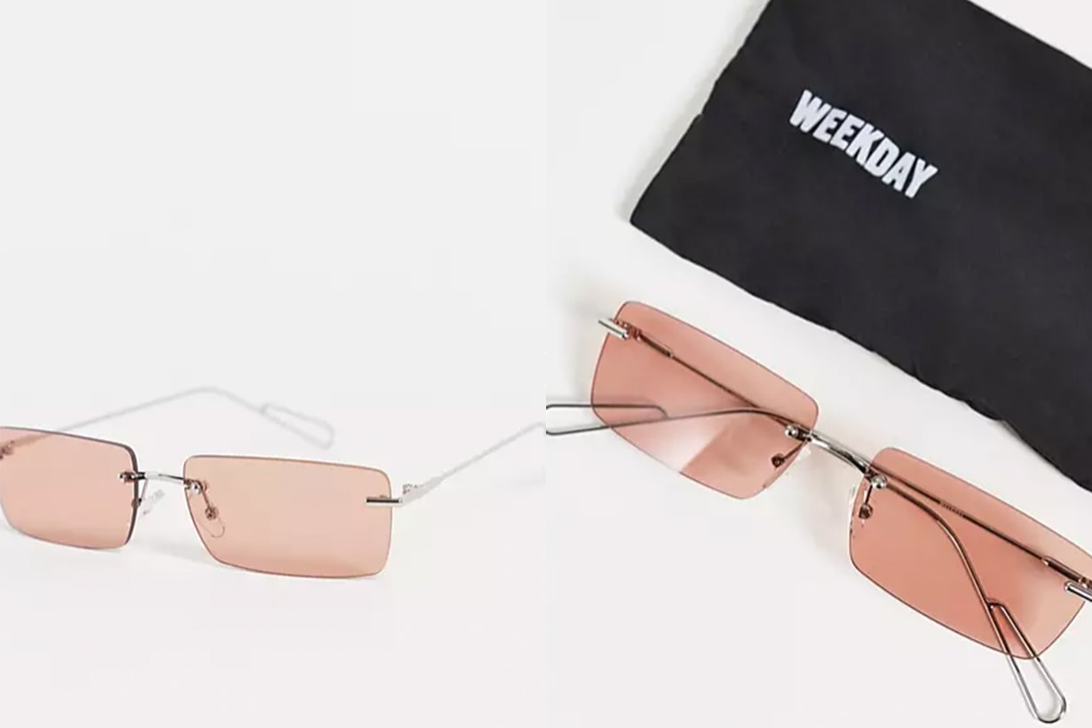 Y2K style sunglasses