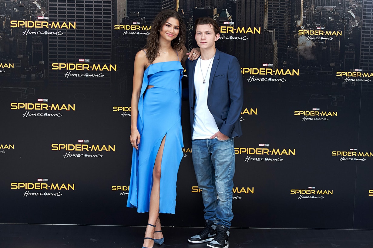 Tom Holland Zendaya Spider-Man: Homecoming Caught kissing celebrities couples dating rumours hollywood actors actresses