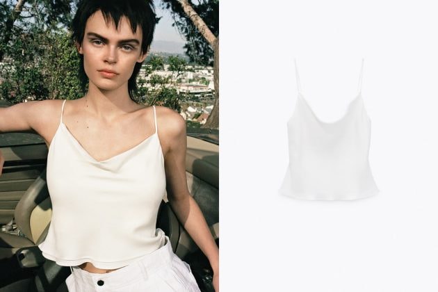 zara top tank 2021 summer best choice