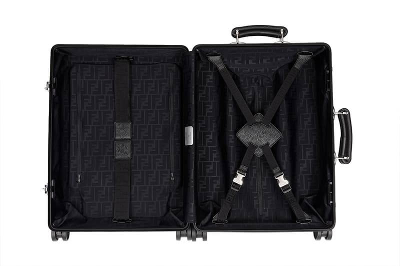 Fendi x Rimowa collaboration classic cabin suitcase luggage