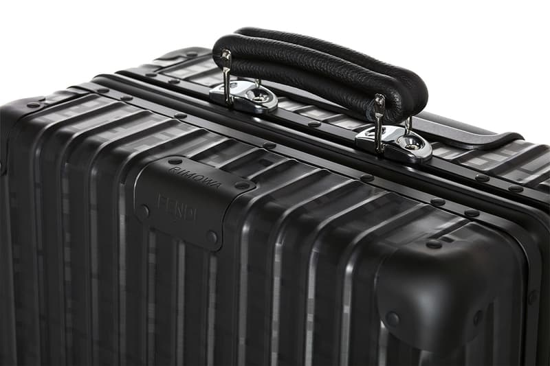 Fendi x Rimowa collaboration classic cabin suitcase luggage