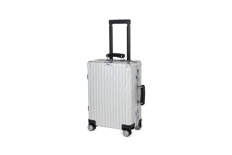 Fendi x Rimowa collaboration classic cabin suitcase luggage