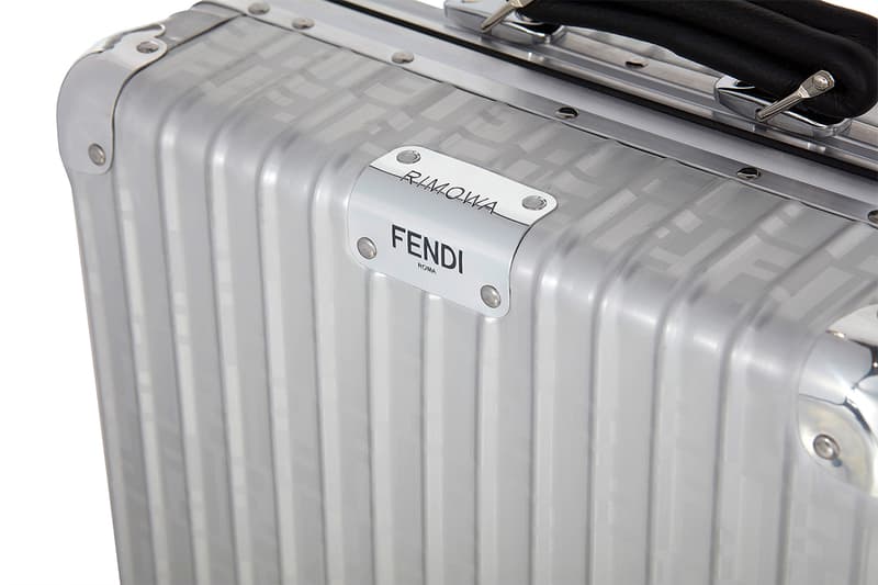 Fendi x Rimowa collaboration classic cabin suitcase luggage