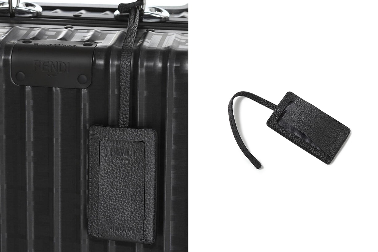 Fendi x Rimowa collaboration classic cabin suitcase luggage