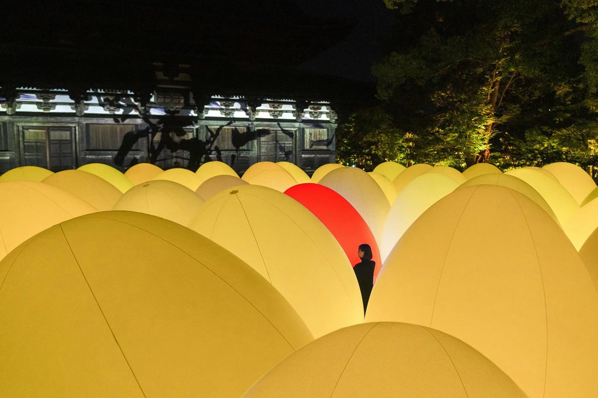 teamLab Digitized World Heritage Site of Toji TOKIO INKARAMI