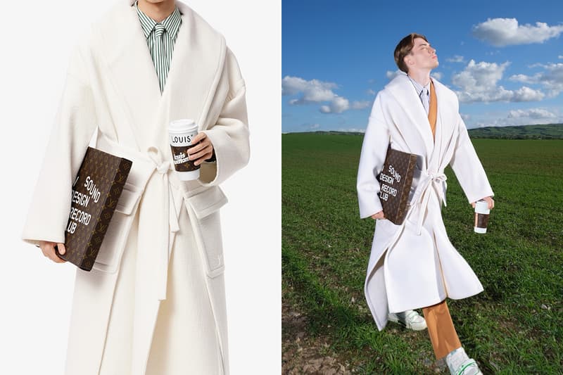 Louis Vuitton FW21 Coffee Cup Pizza Box