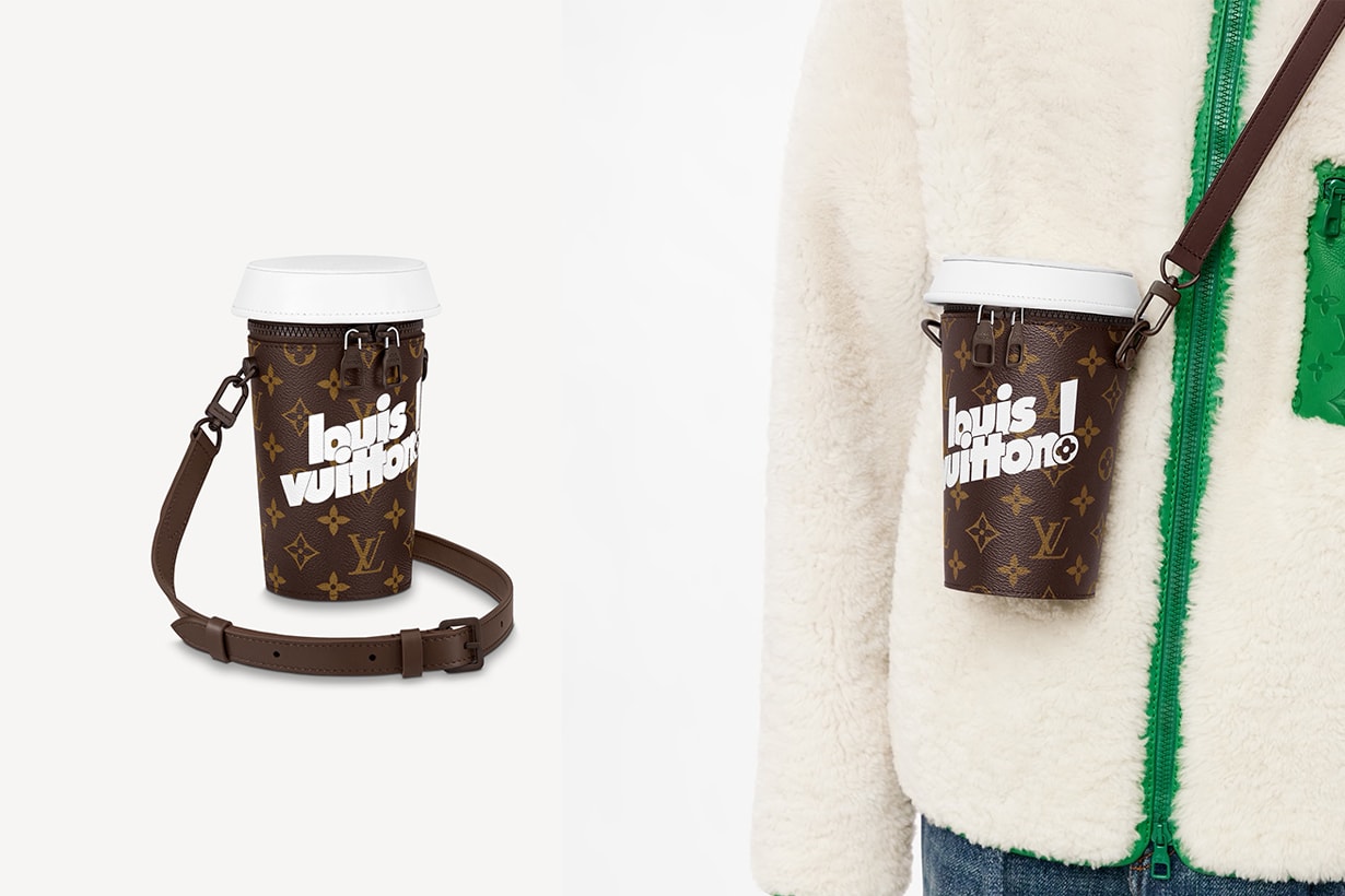 Louis Vuitton FW21 Coffee Cup Pizza Box