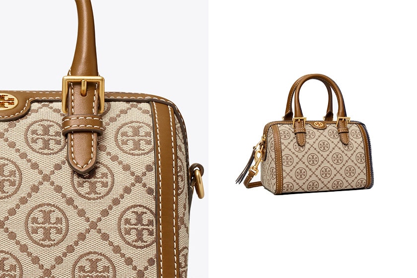 Tory Burch Barrel Bag T Monogram