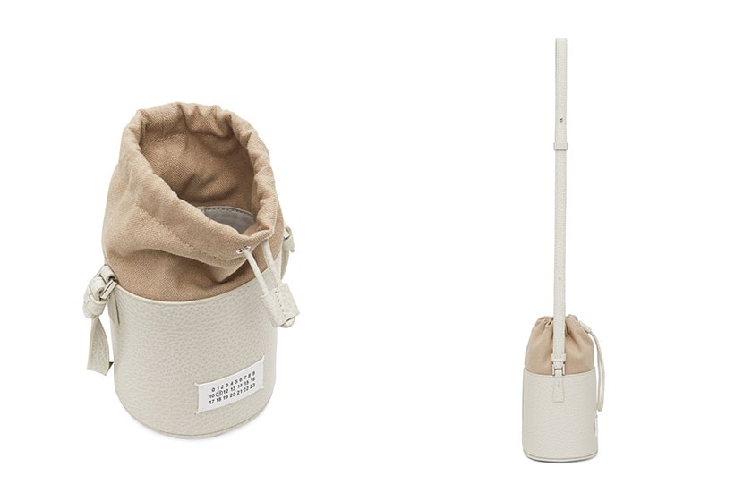 Maison Margiela Taupe Mini 5AC Bucket Bag