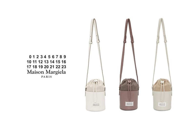 Maison Margiela Taupe Mini 5AC Bucket Bag