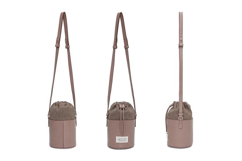 Maison Margiela Taupe Mini 5AC Bucket Bag