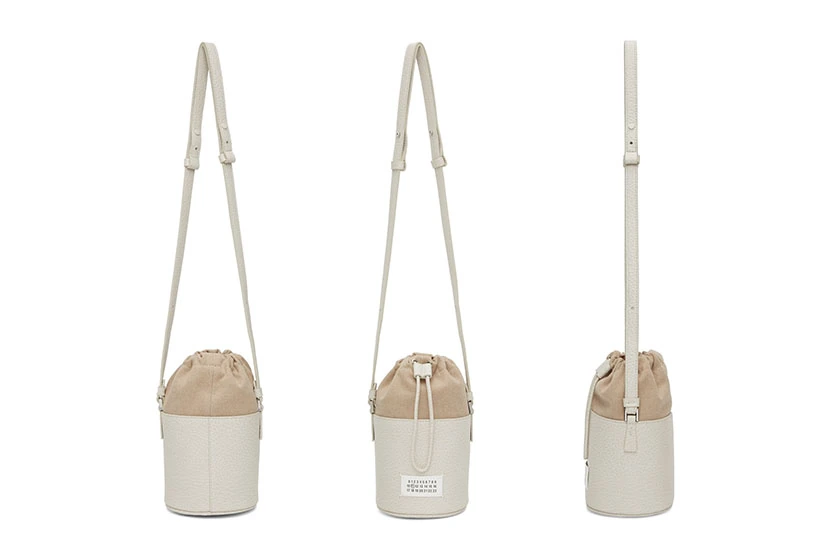 Maison Margiela Taupe Mini 5AC Bucket Bag