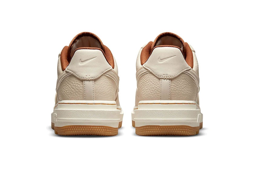 Nike Air Force 1 Luxe Pecan Black Gum Sneakers