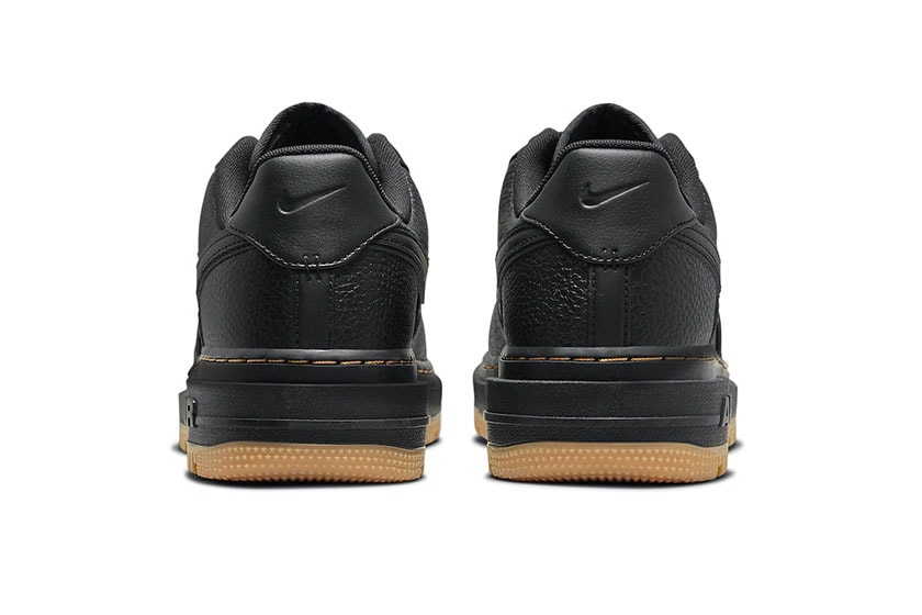 Nike Air Force 1 Luxe Pecan Black Gum Sneakers