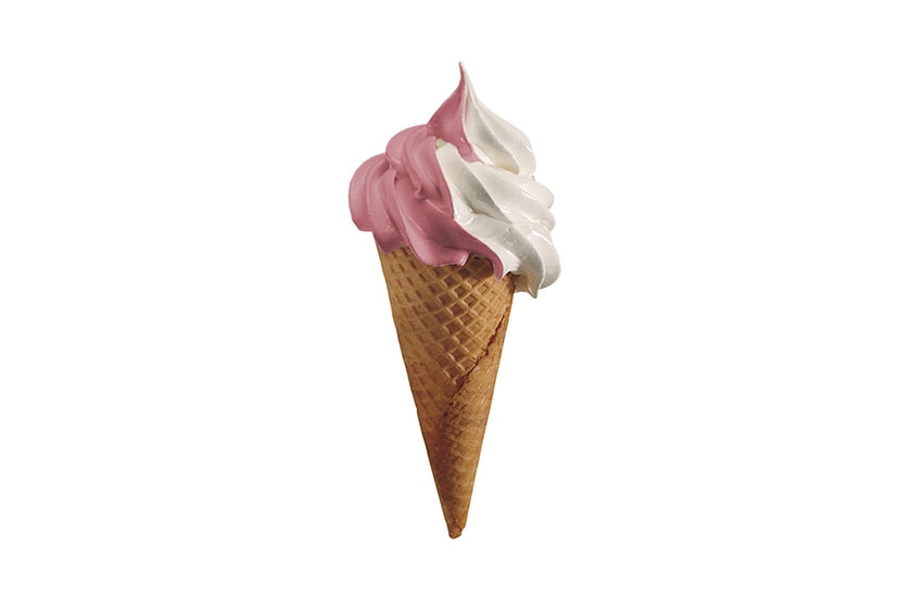 IKEA New lychee rose raspberry ice cream