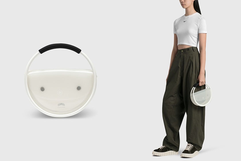 White Handbags Outfit Idea Loewe Jil Sander Burberry Prada