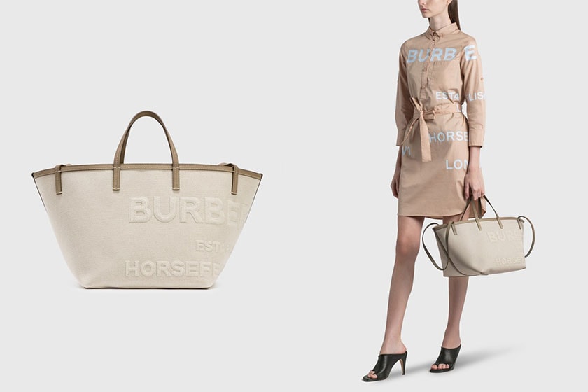 White Handbags Outfit Idea Loewe Jil Sander Burberry Prada