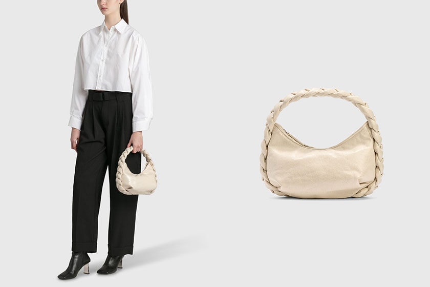 White Handbags Outfit Idea Loewe Jil Sander Burberry Prada