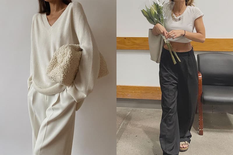 White Handbags Outfit Idea Loewe Jil Sander Burberry Prada