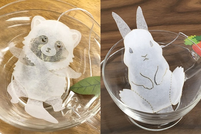 從可愛垂耳兔到海中生物:這款特殊造型茶包,被日本女生熱搜中!