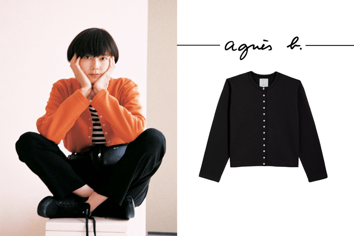 Agnès b. Snap Cardigan 流行超過 40 年 ,為何這款法式外套至今依然備受喜愛?