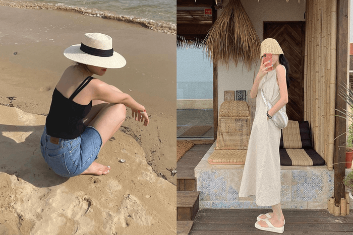 夏日正是到海灘的好時節!5 個由韓國女生示範的海灘穿搭提案